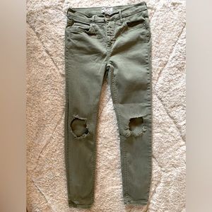 Free People skinny jeans